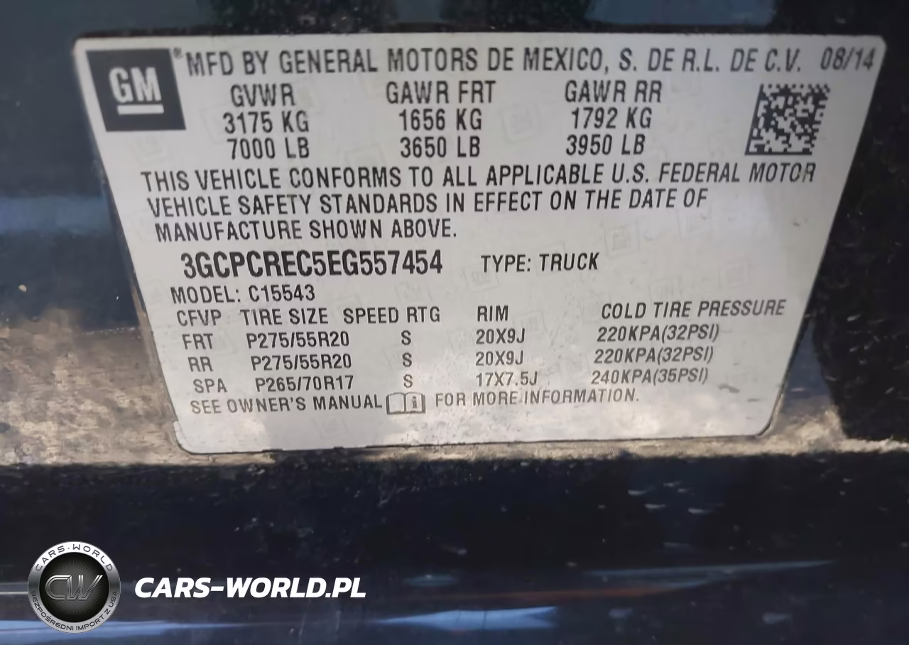 2014 Chevrolet Silverado 1500 1Lt VIN:3GCPCREC5EG557454 - 9