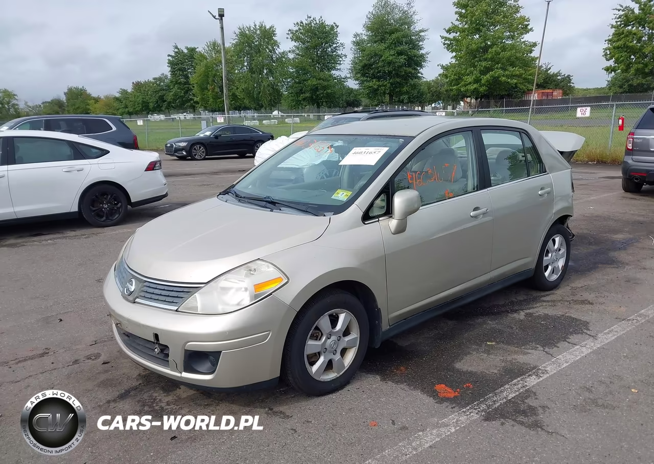 2007 Nissan Versa 1.8Sl VIN:3N1BC11E67L445455 - 2