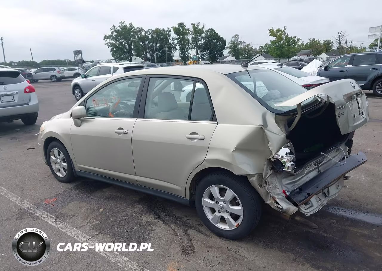 2007 Nissan Versa 1.8Sl VIN:3N1BC11E67L445455 - 3
