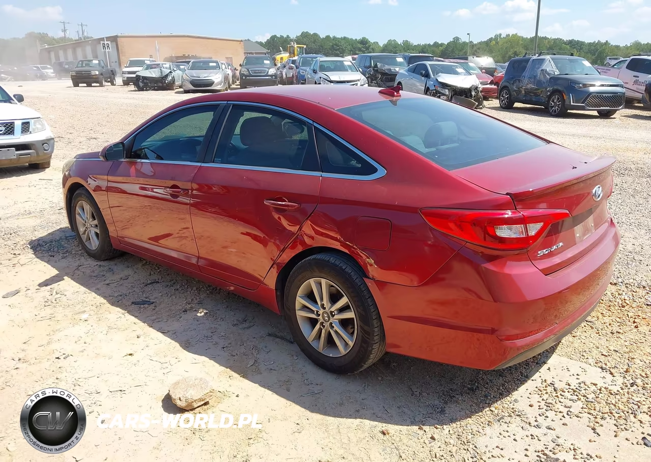 2016 Hyundai Sonata Se VIN:5NPE24AF2GH261413 - 3