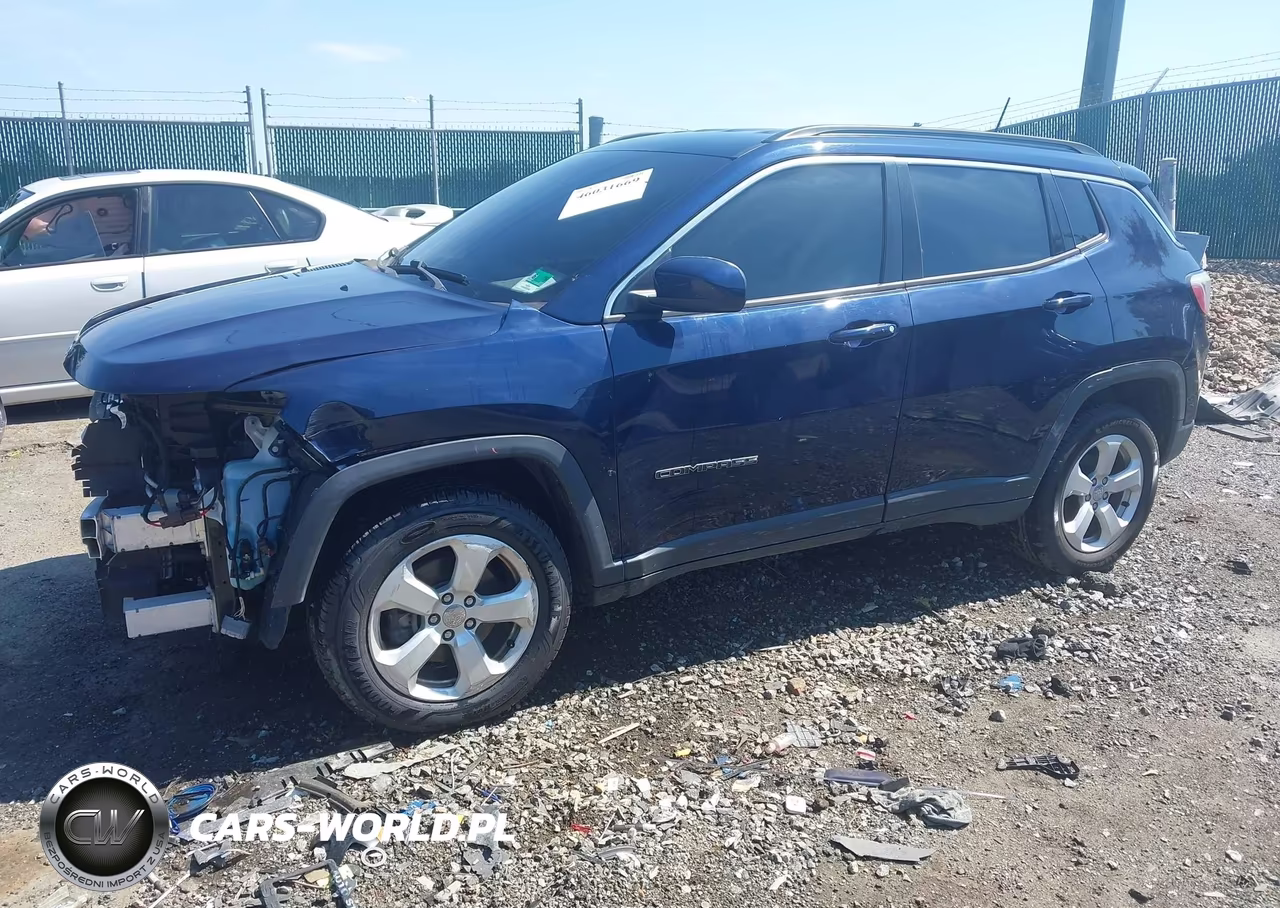 2018 Jeep Compass Latitude 4X4 VIN:3C4NJDBBXJT270625 - 2