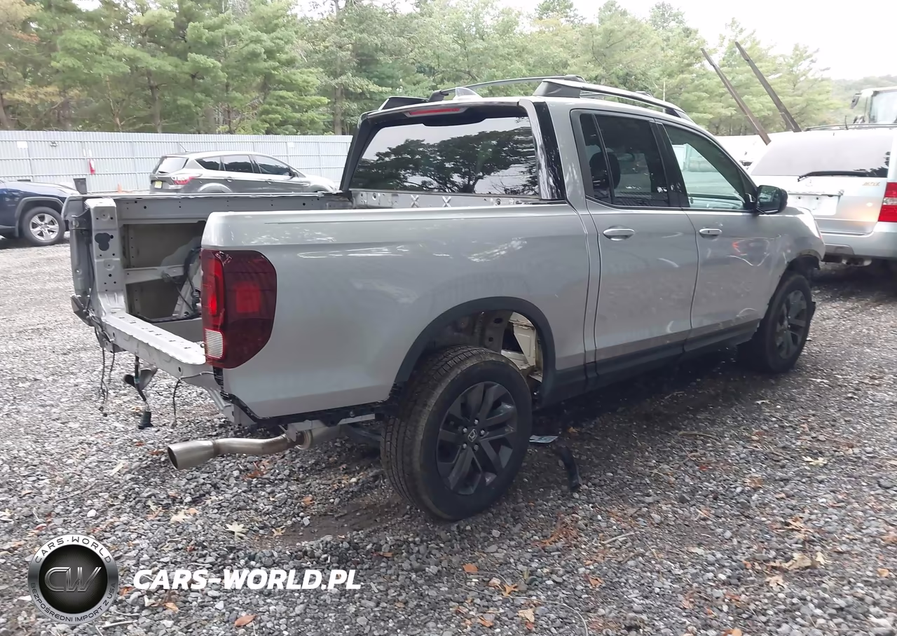 2021 Honda Ridgeline Awd Sport VIN:5FPYK3F19MB016758 - 4