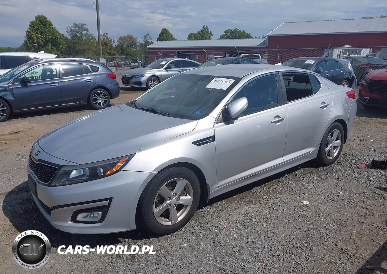 2015 Kia Optima Lx VIN:5XXGM4A75FG378828 - 2