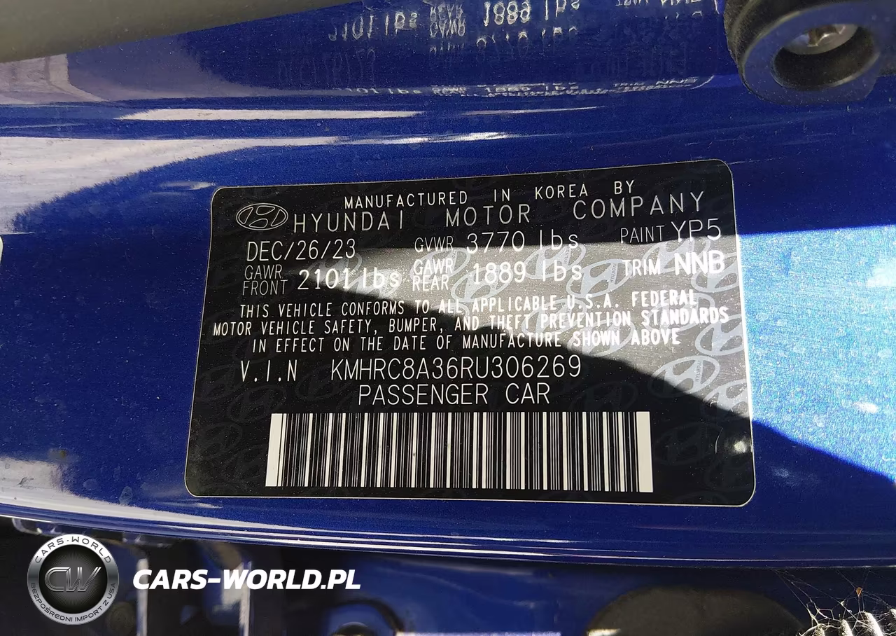 2024 Hyundai Venue Sel VIN:KMHRC8A36RU306269 - 9