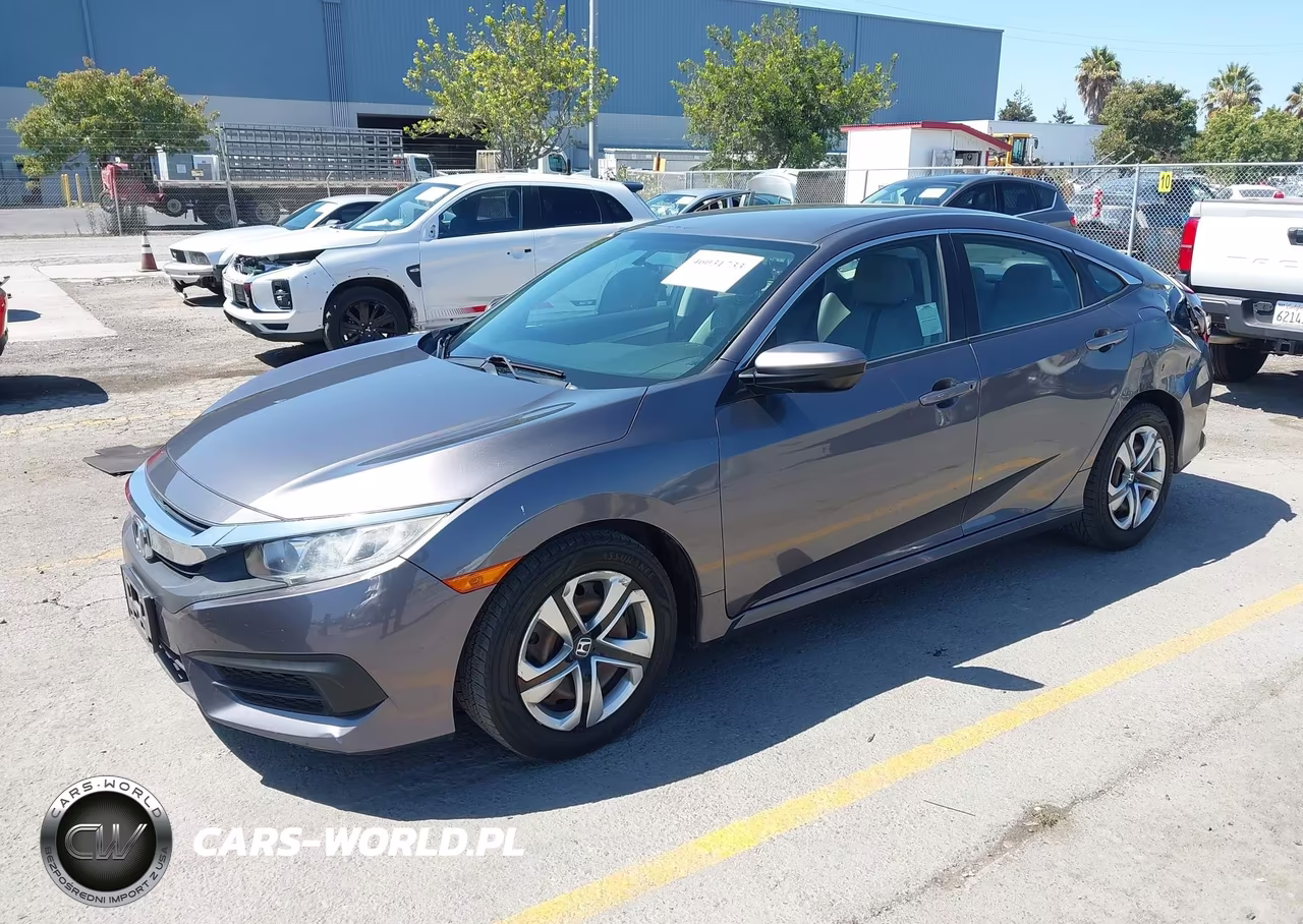2017 Honda Civic Lx VIN:2HGFC2F59HH512493 - 2