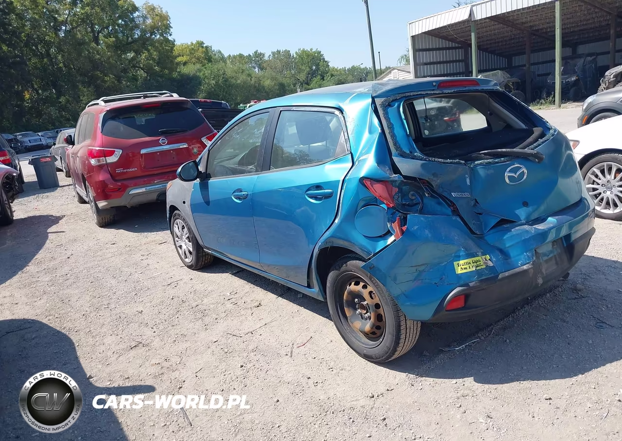 2012 Mazda Mazda2 Sport VIN:JM1DE1KZ1C0138476 - 3