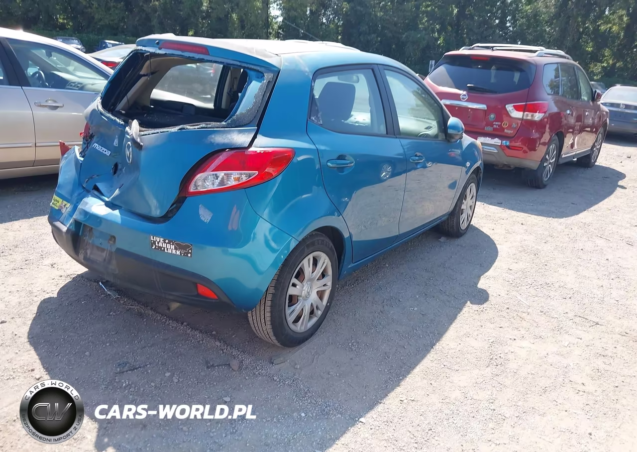 2012 Mazda Mazda2 Sport VIN:JM1DE1KZ1C0138476 - 4