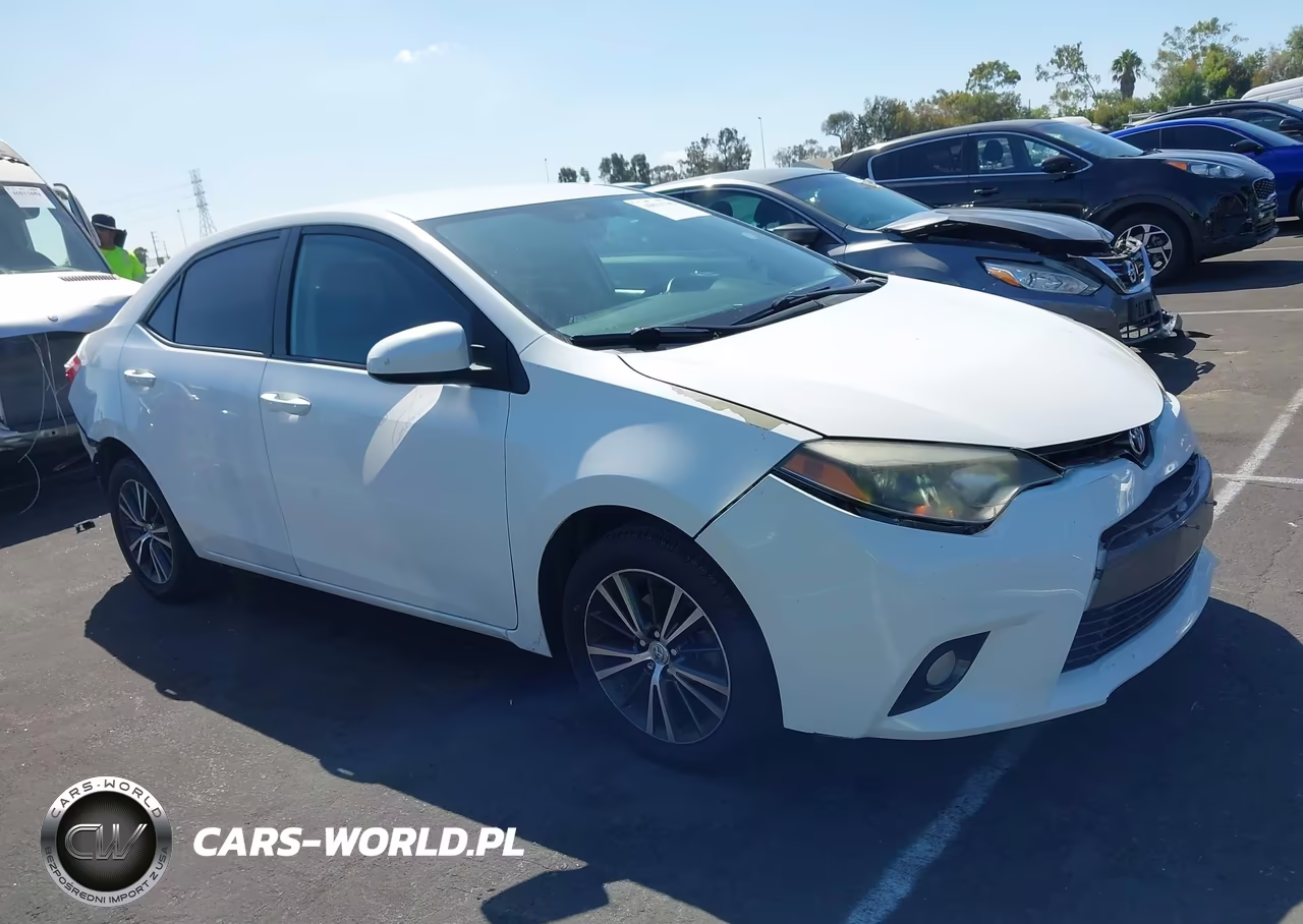 2016 Toyota Corolla Le Plus VIN:5YFBURHE8GP524000 - 1