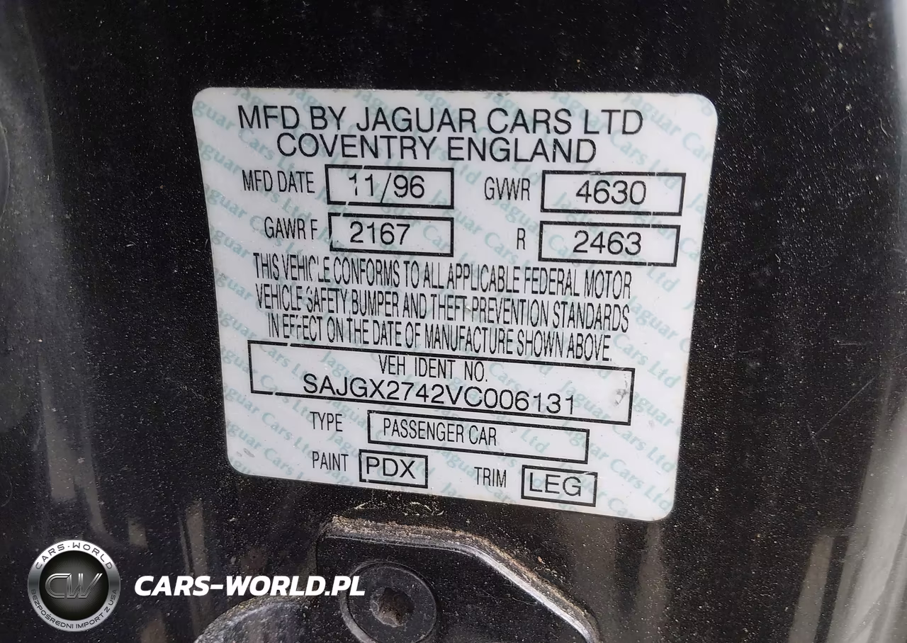 1997 Jaguar Xk8 VIN:SAJGX2742VC006131 - 9