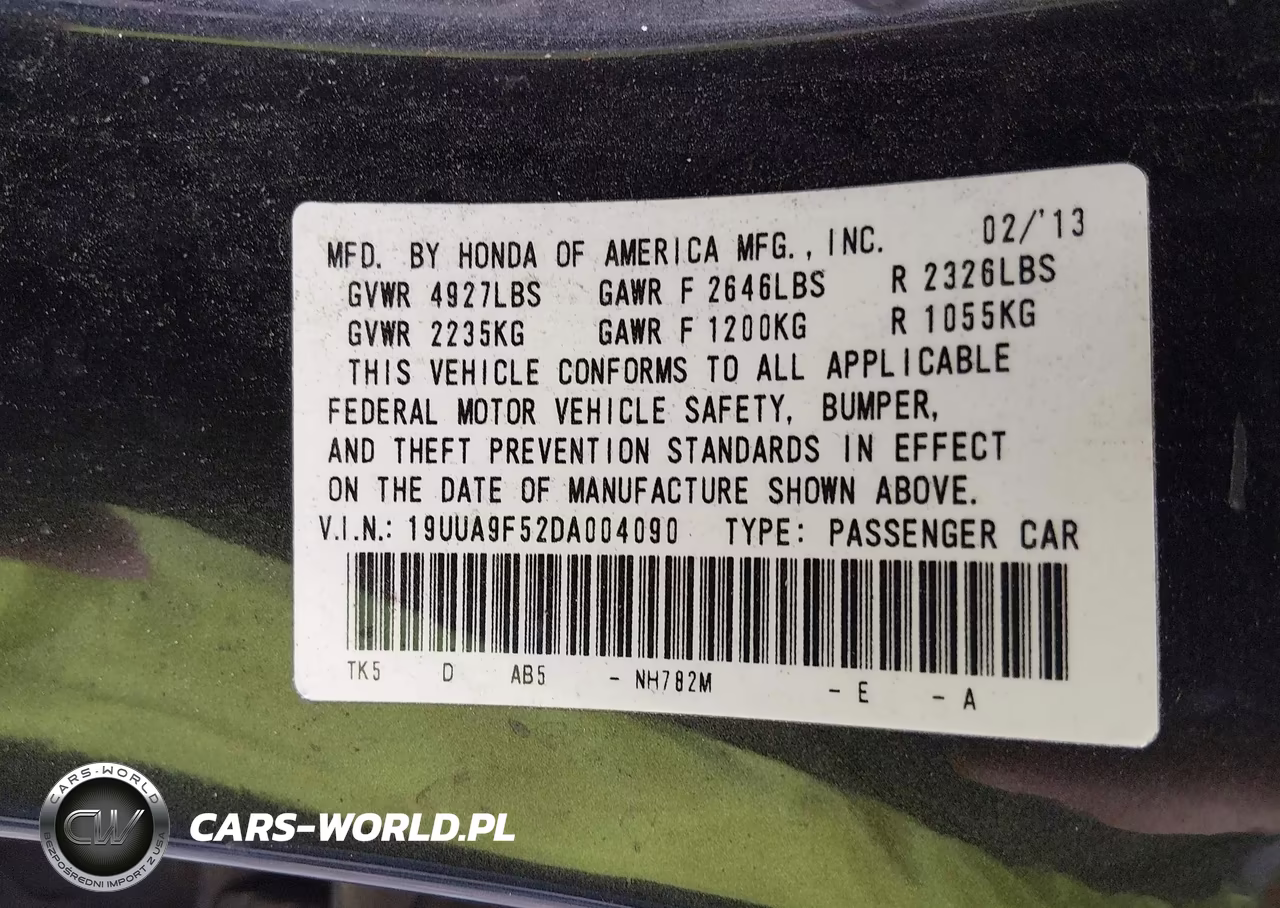 2013 Acura Tl Tech VIN:19UUA9F52DA004090 - 9