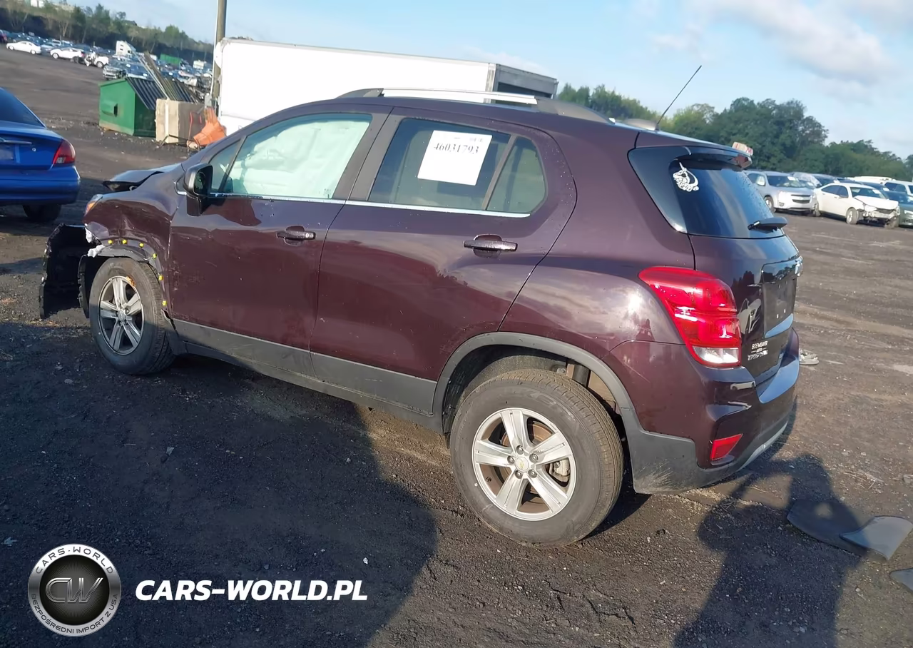 2020 Chevrolet Trax Awd Lt VIN:KL7CJPSB9LB347172 - 3