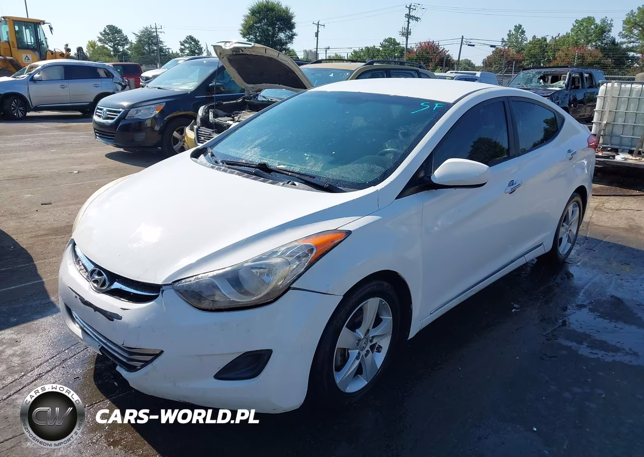 2013 Hyundai Elantra Gls VIN:5NPDH4AE2DH346135 - 2