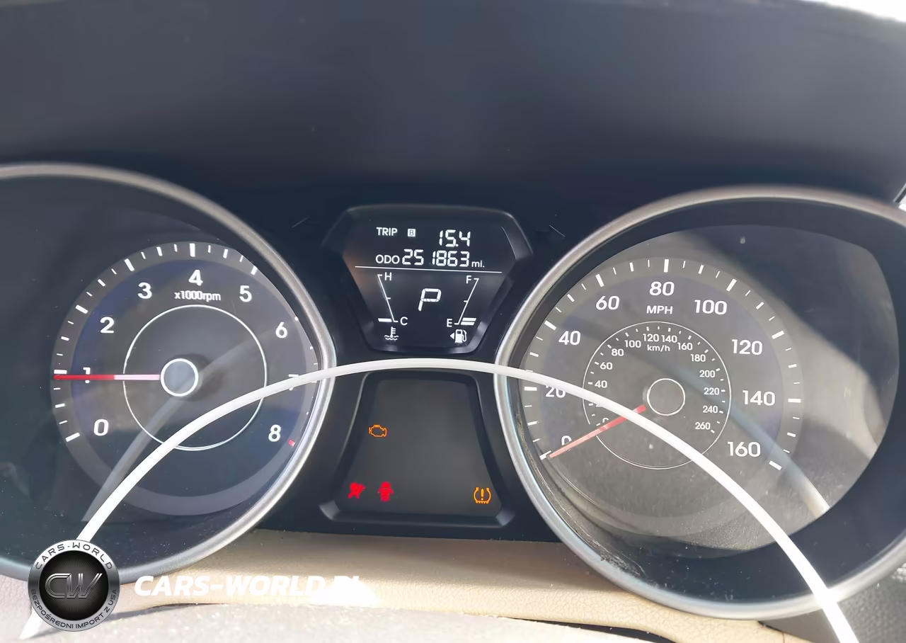 2013 Hyundai Elantra Gls VIN:5NPDH4AE2DH346135 - 7