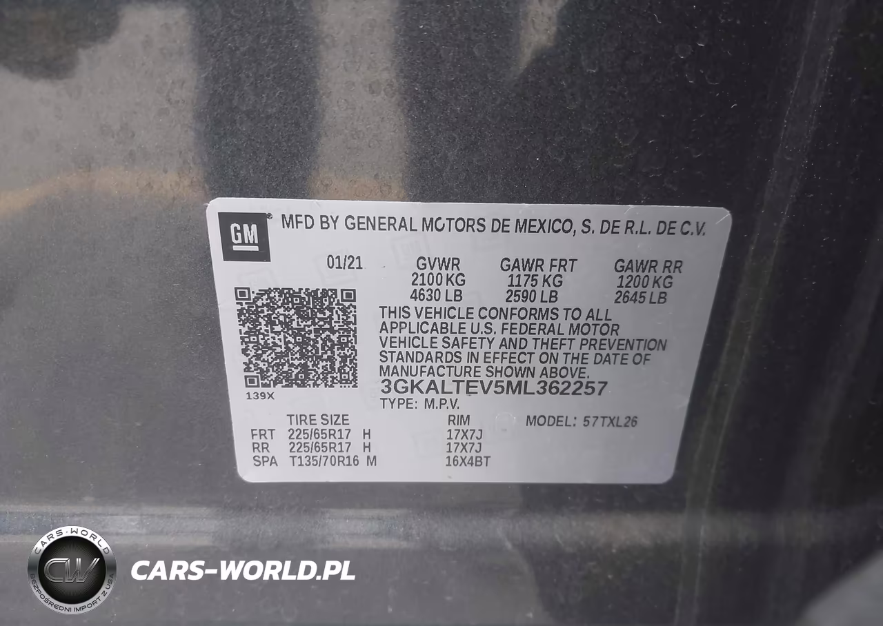 2021 GMC Terrain Awd Sle VIN:3GKALTEV5ML362257 - 9