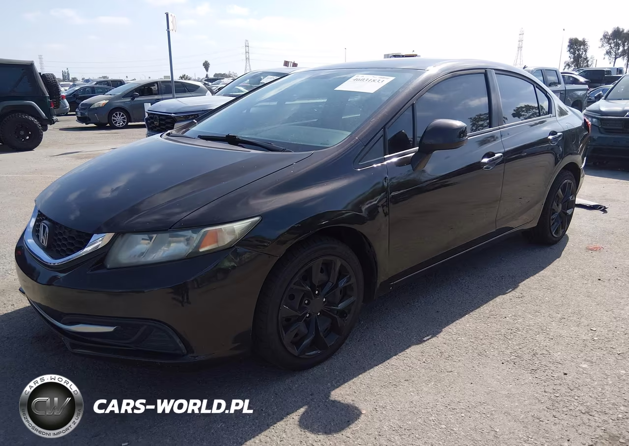 2013 Honda Civic Lx VIN:19XFB2F54DE217583 - 2