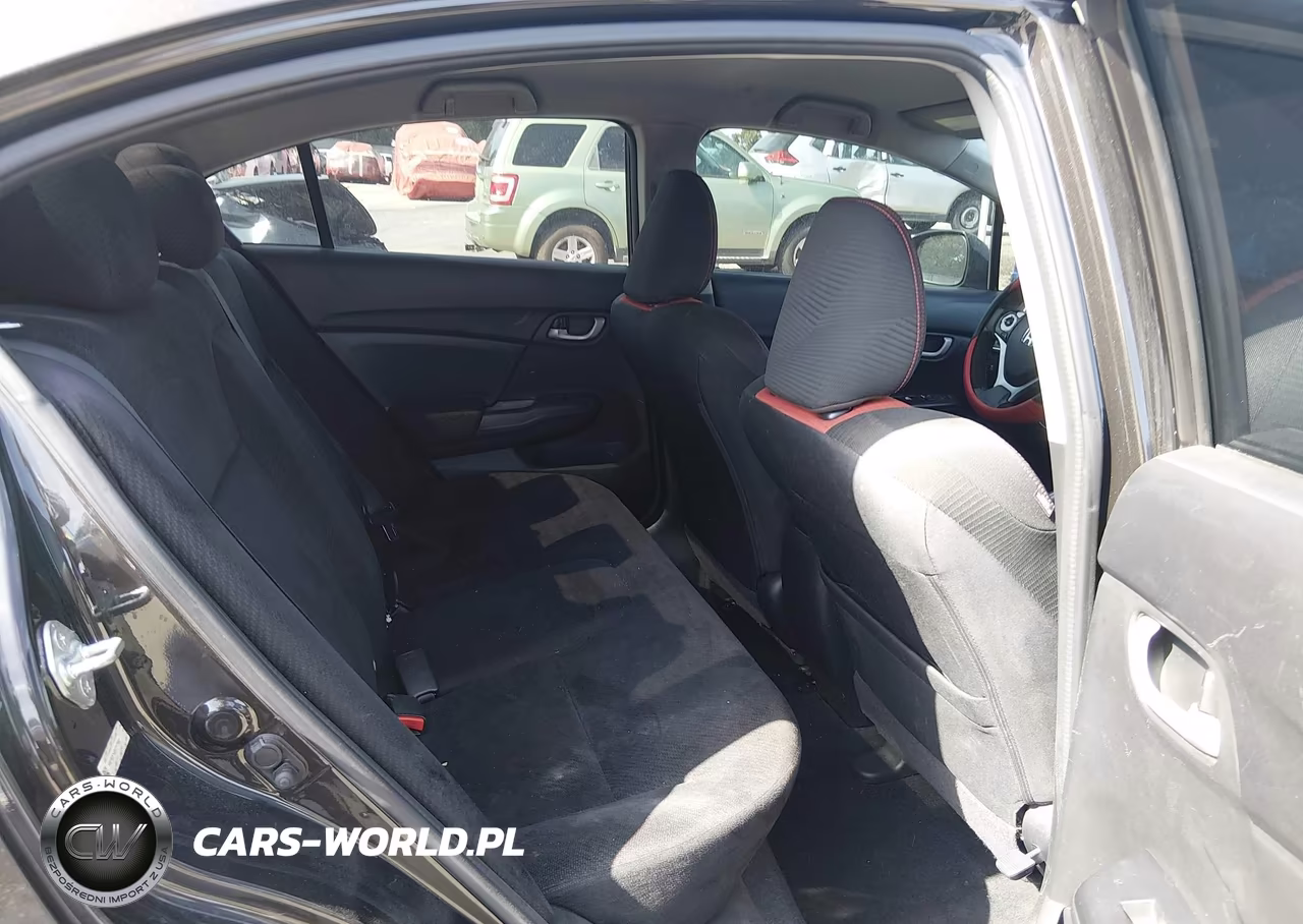 2013 Honda Civic Lx VIN:19XFB2F54DE217583 - 8