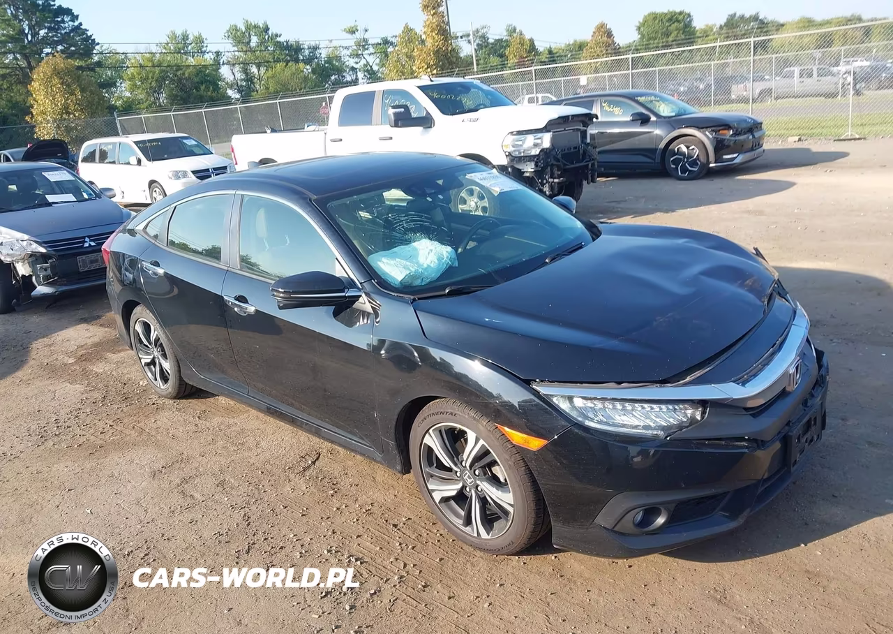 2018 Honda Civic Touring VIN:JHMFC1F95JX009121 - 1