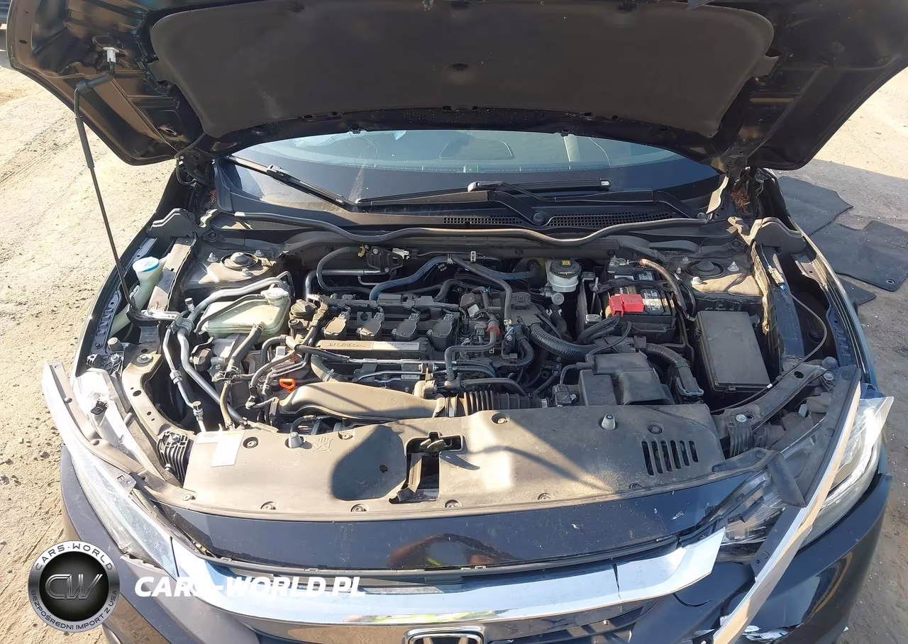 2018 Honda Civic Touring VIN:JHMFC1F95JX009121 - 10
