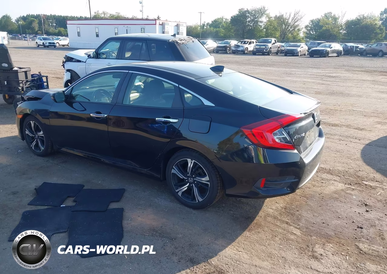 2018 Honda Civic Touring VIN:JHMFC1F95JX009121 - 3