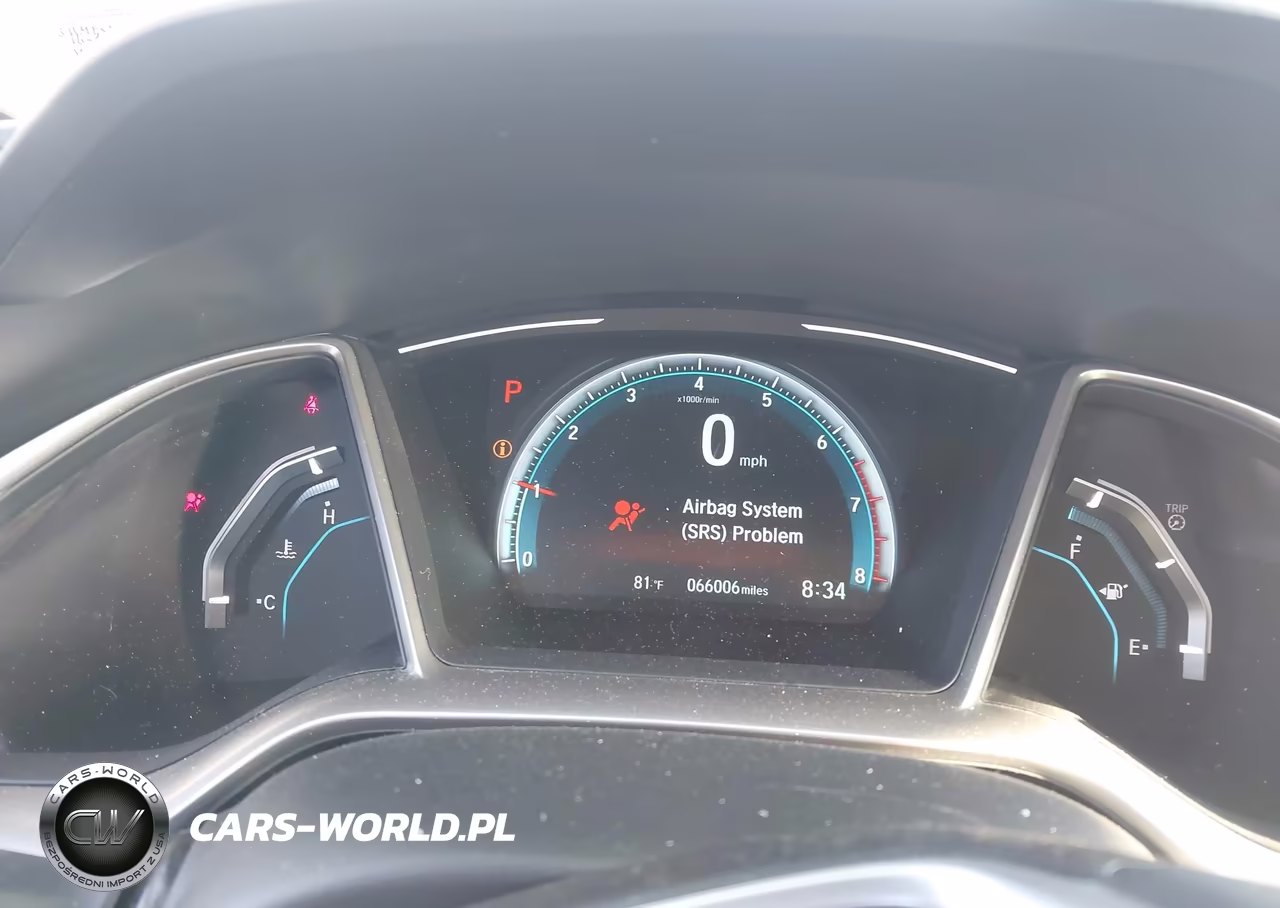 2018 Honda Civic Touring VIN:JHMFC1F95JX009121 - 7