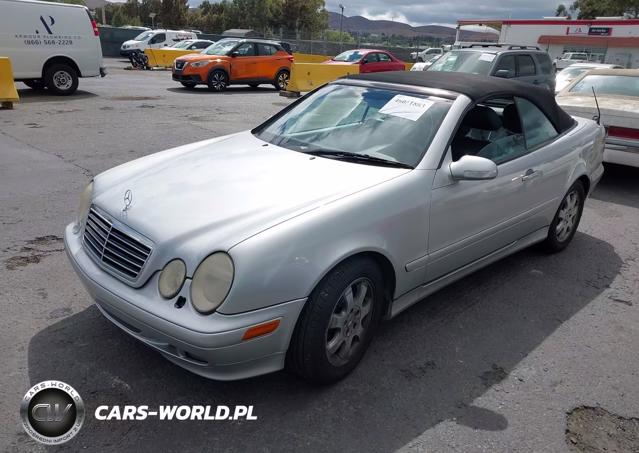 2002 Mercedes-Benz Clk 320 VIN:WDBLK65G72T113069 - 2