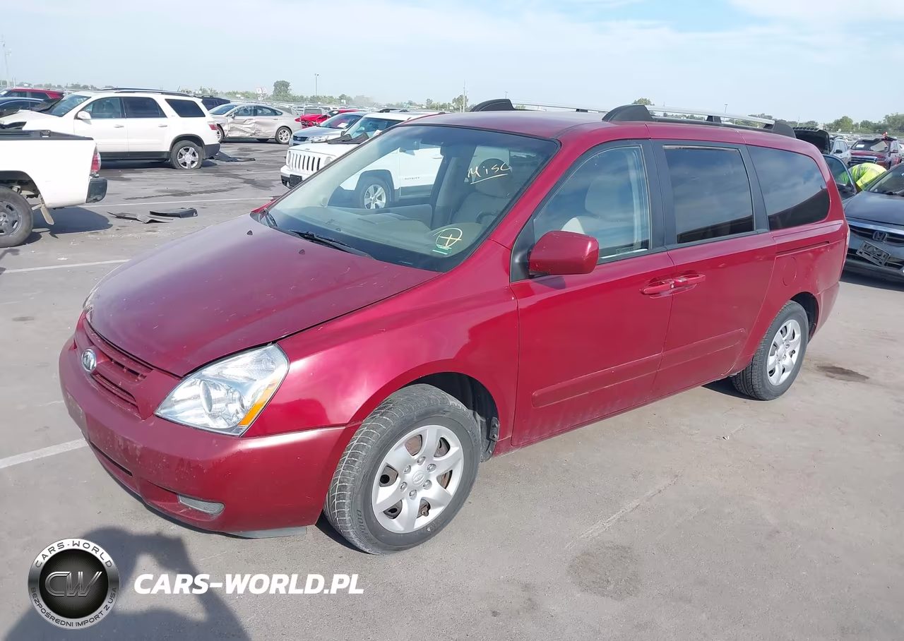 2008 Kia Sedona Lx VIN:KNDMB233986245854 - 2