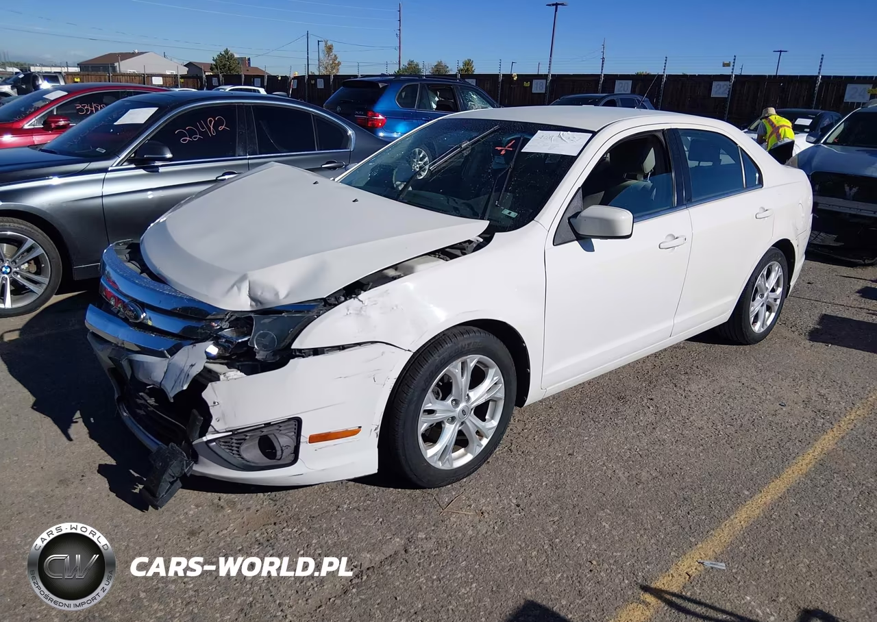 2012 Ford Fusion Se VIN:3FAHP0HA8CR356895 - 2