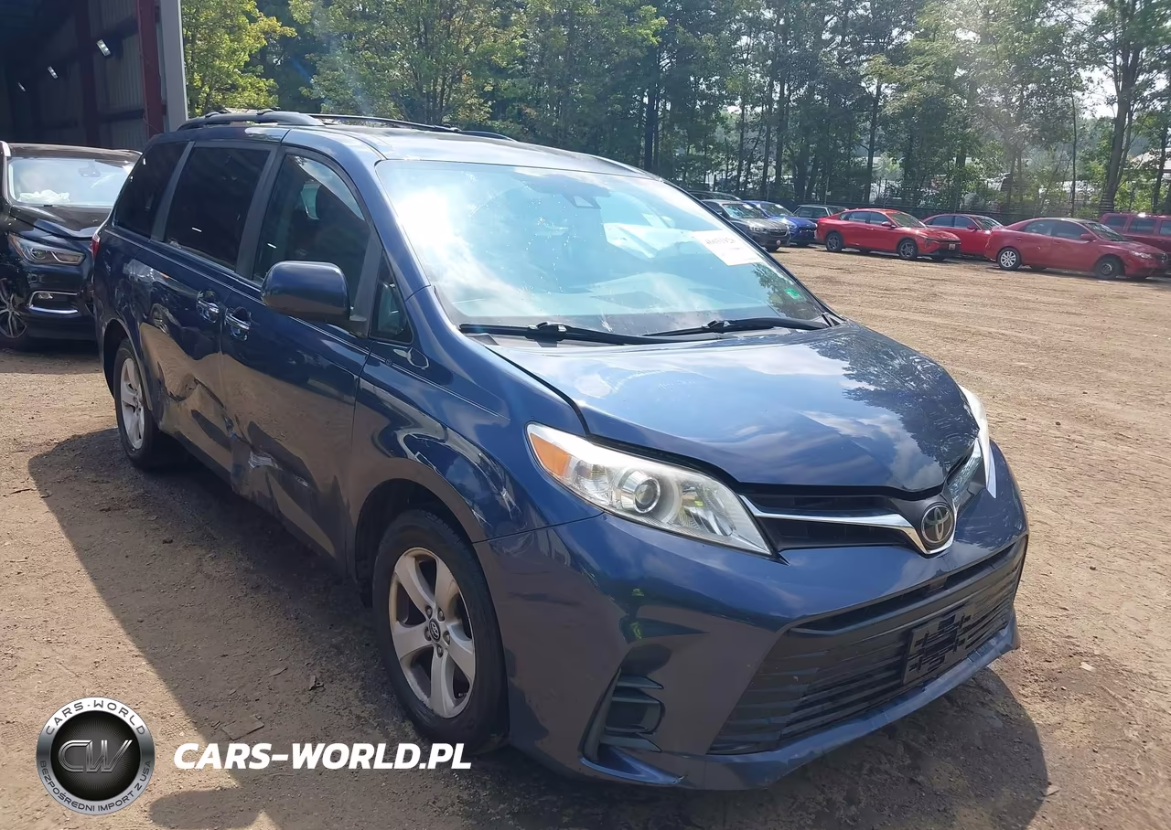 2020 Toyota Sienna Le VIN:5TDKZ3DC7LS040792 - 1