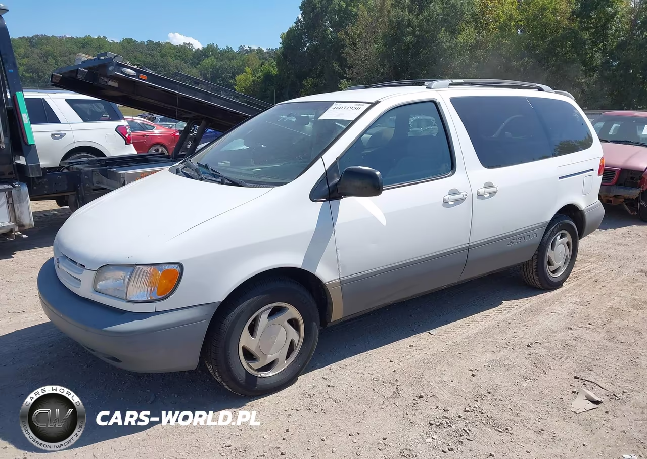 2000 Toyota Sienna Le VIN:4T3ZF13C4YU304473 - 2