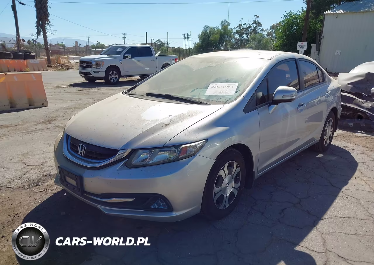 2013 Honda Civic Hybrid VIN:19XFB4F27DE001549 - 2