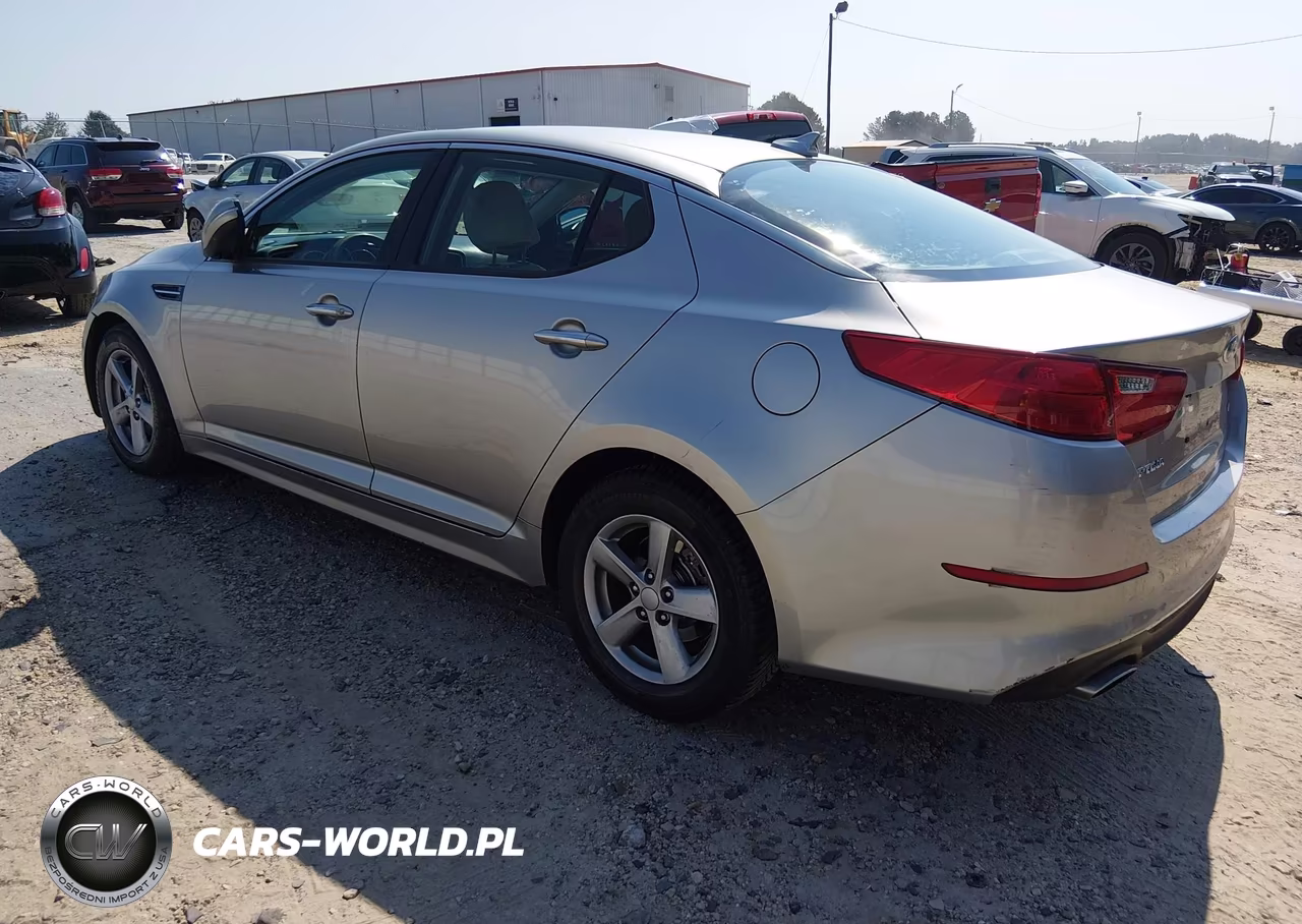 2014 Kia Optima Lx VIN:KNAGM4A71E5494432 - 3