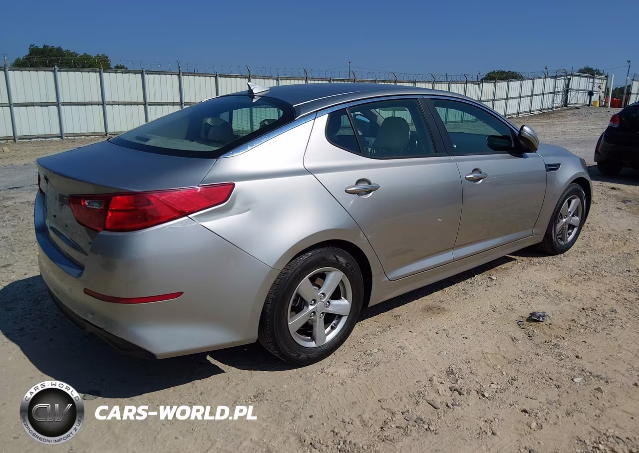 2014 Kia Optima Lx VIN:KNAGM4A71E5494432 - 4