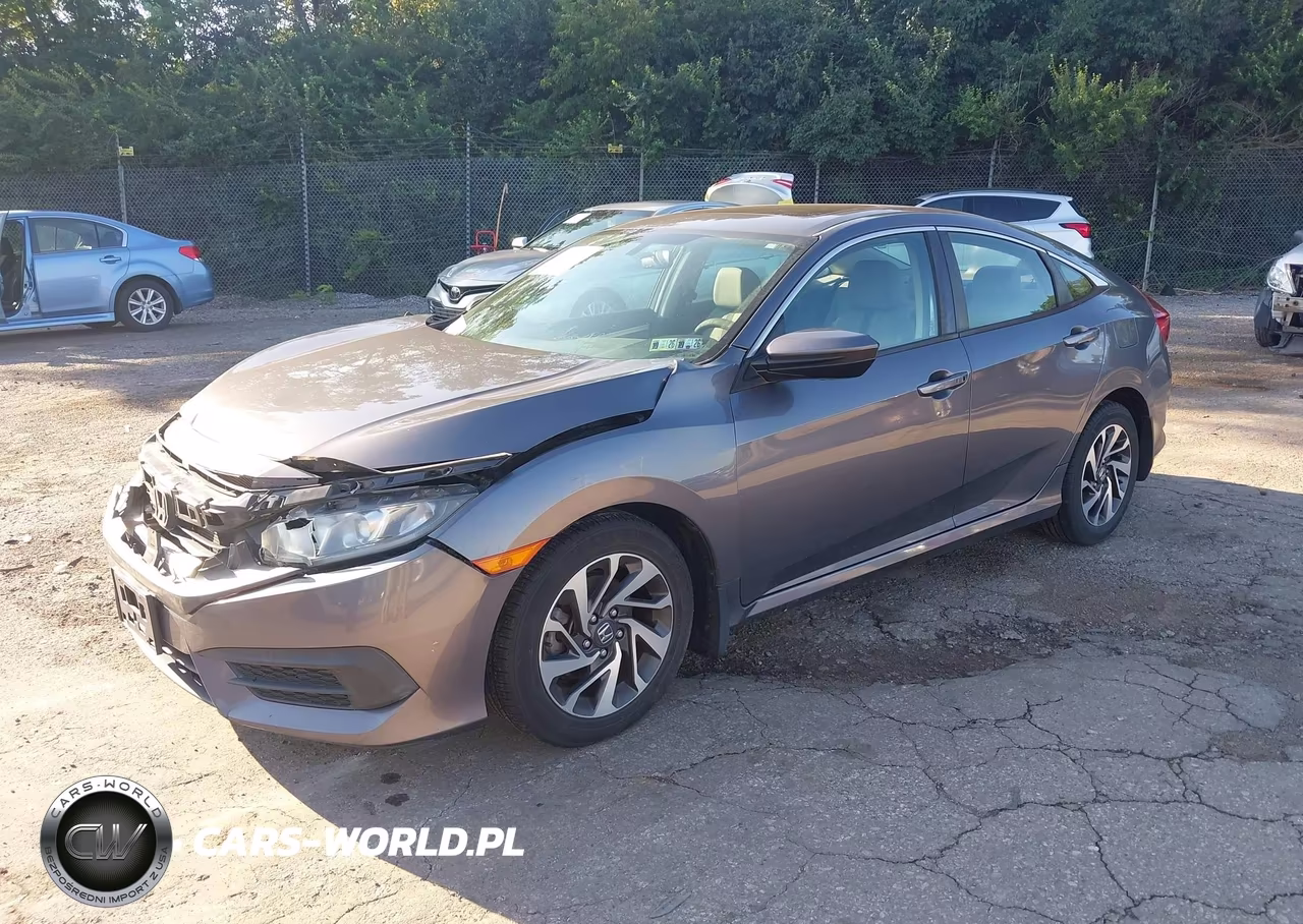 2017 Honda Civic Ex VIN:19XFC2F73HE213674 - 2