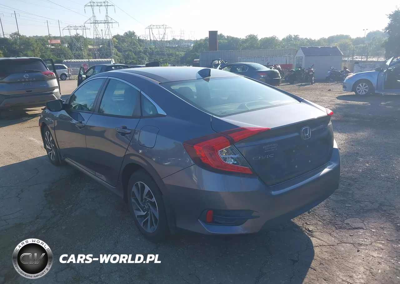 2017 Honda Civic Ex VIN:19XFC2F73HE213674 - 3