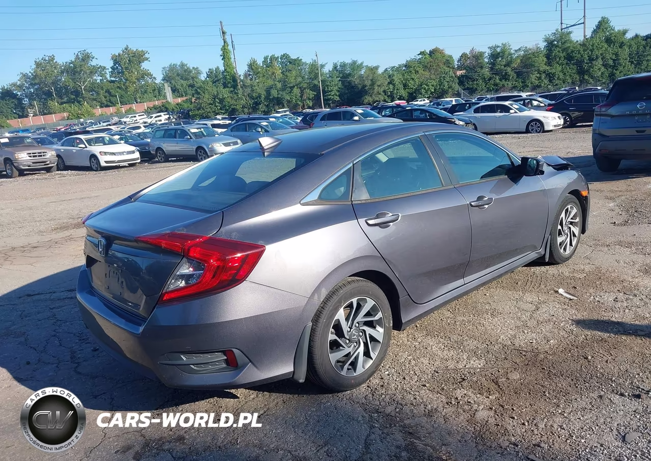 2017 Honda Civic Ex VIN:19XFC2F73HE213674 - 4