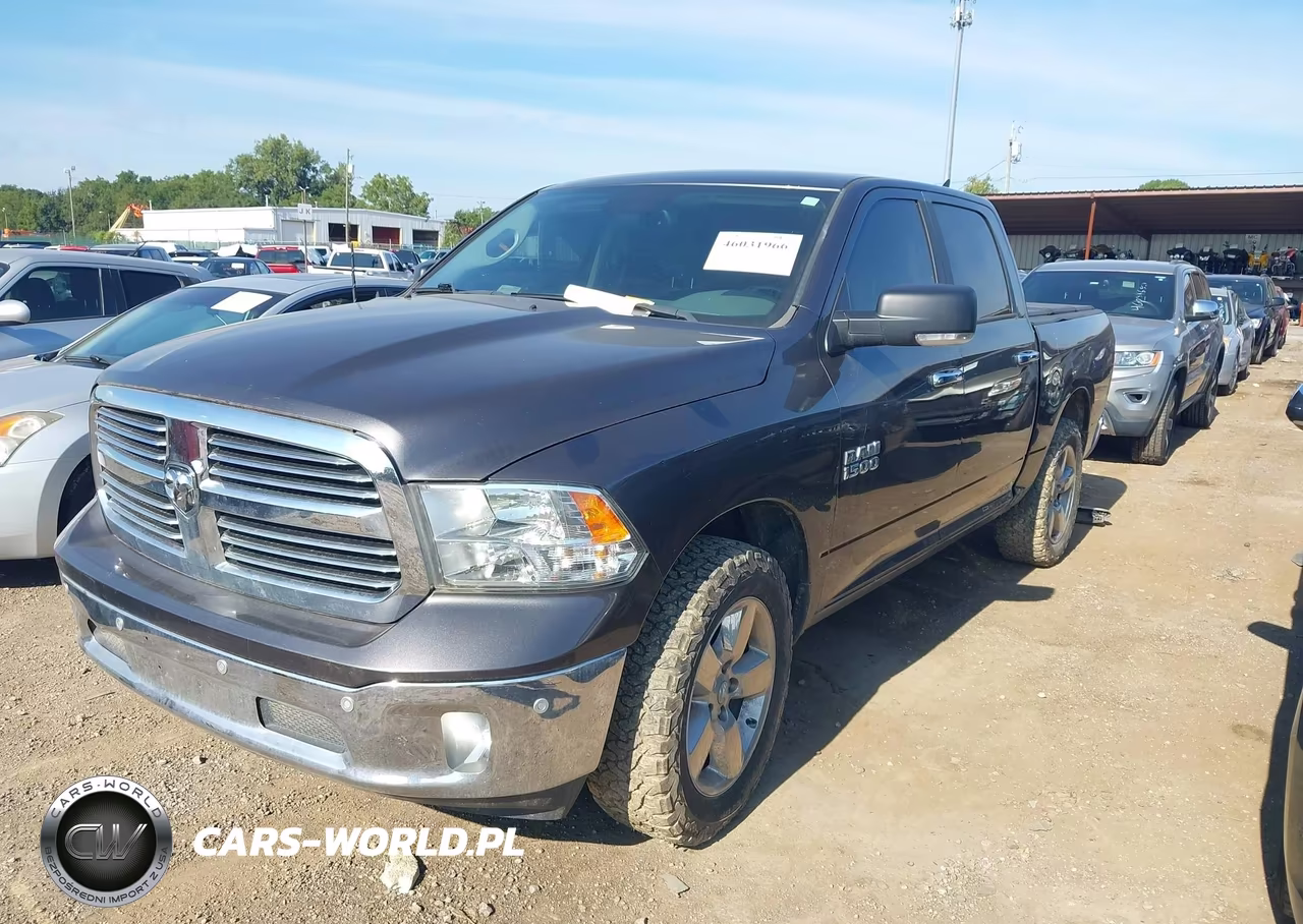 2017 Ram 1500 Big Horn 4X4 5'7 Box VIN:1C6RR7LG7HS758620 - 2