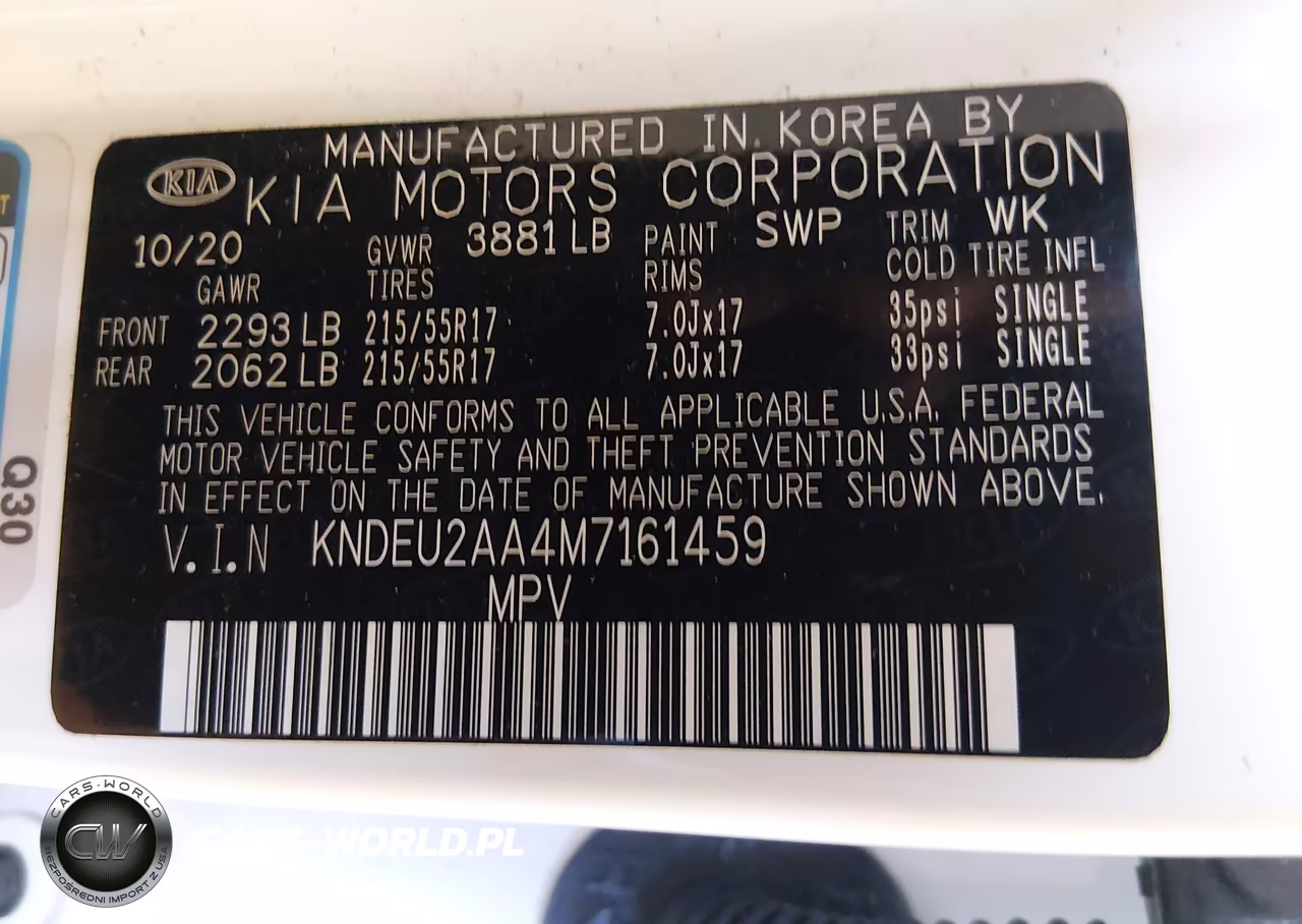 2021 Kia Seltos S VIN:KNDEU2AA4M7161459 - 9