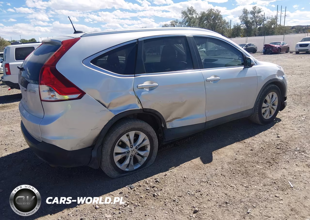 2013 Honda Cr-V Ex-L VIN:2HKRM4H77DH632586 - 4