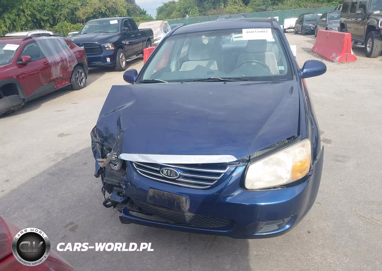 2007 Kia Spectra Ex VIN:KNAFE121X75435920 - 12