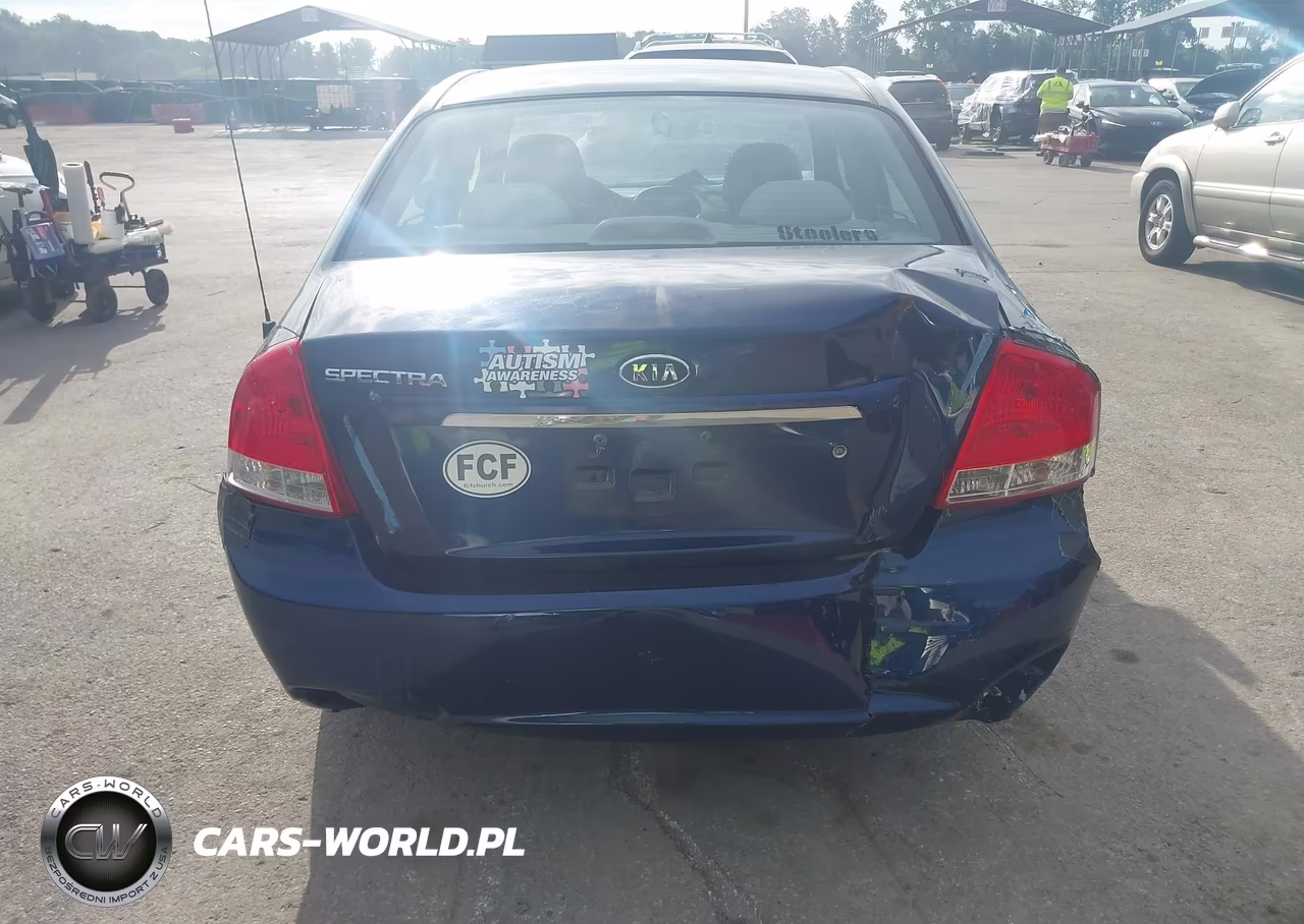 2007 Kia Spectra Ex VIN:KNAFE121X75435920 - 16