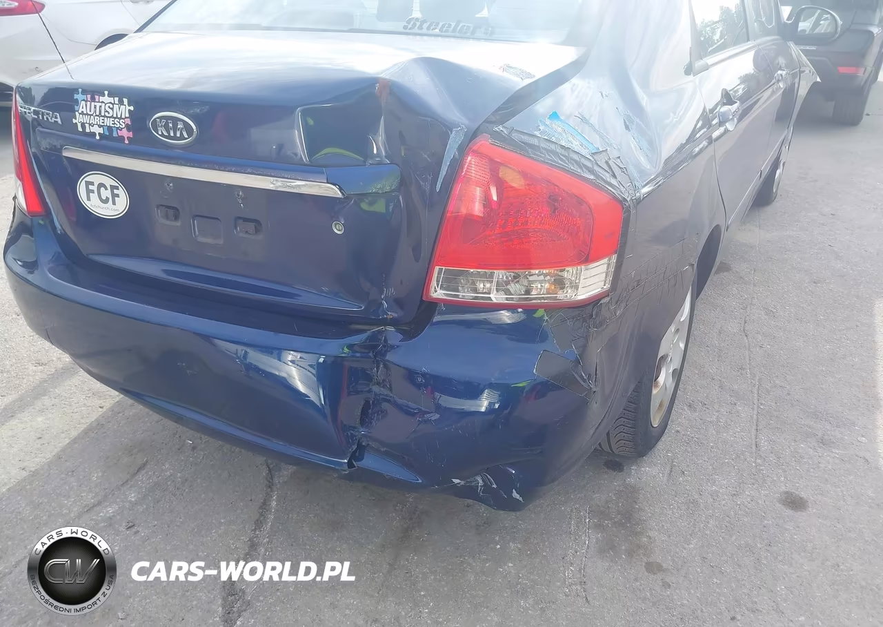 2007 Kia Spectra Ex VIN:KNAFE121X75435920 - 6