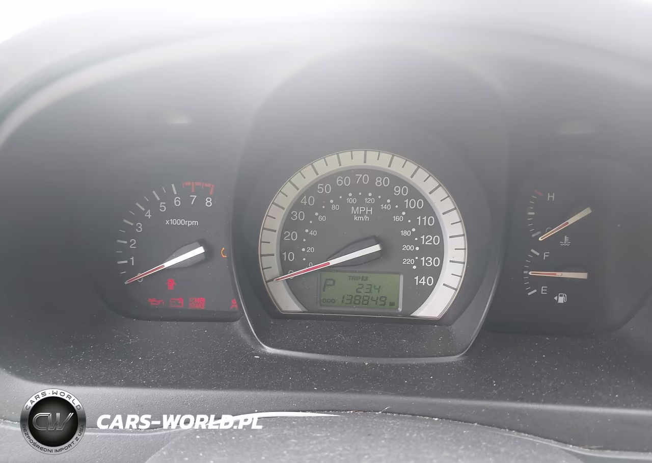 2007 Kia Spectra Ex VIN:KNAFE121X75435920 - 7