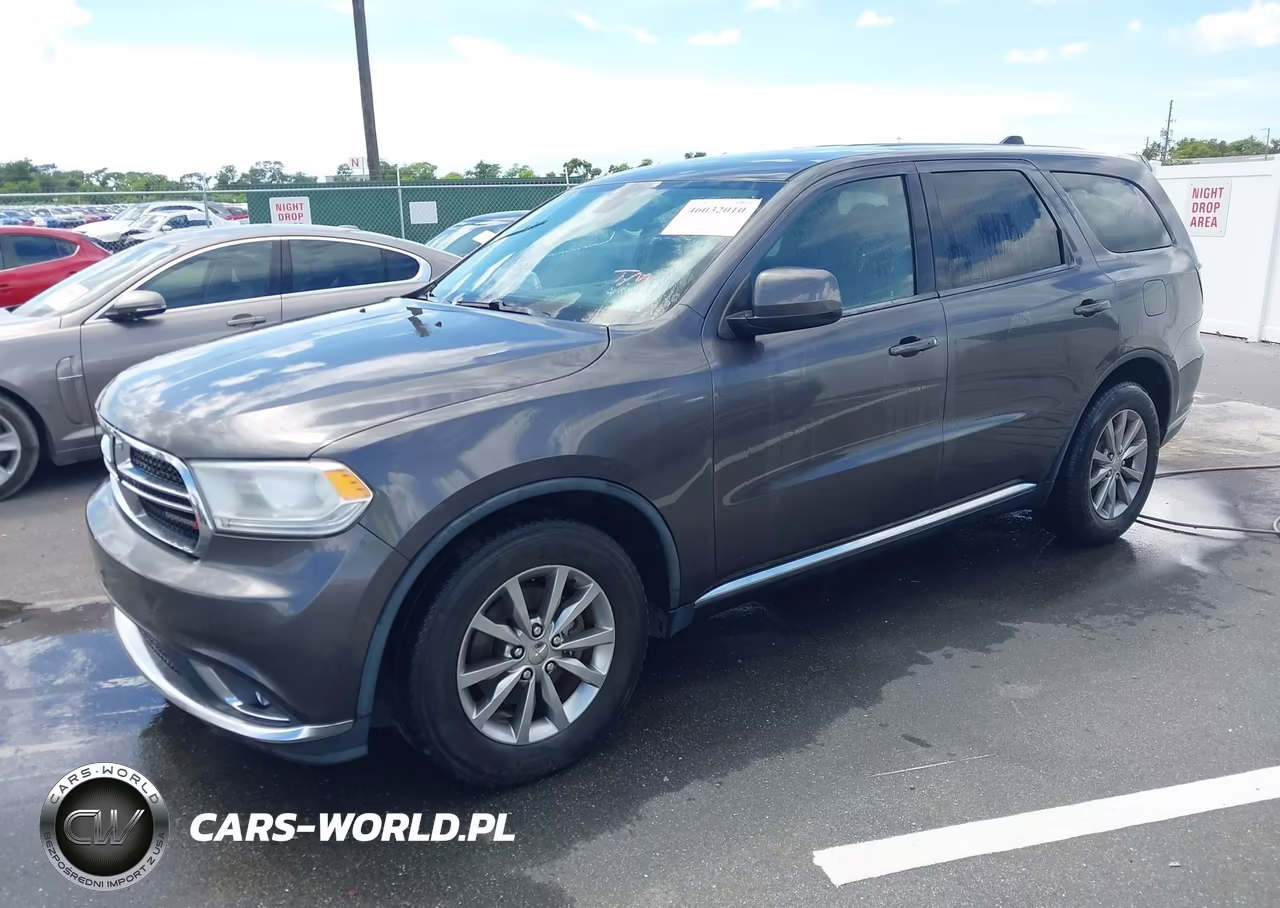 2016 Dodge Durango Sxt VIN:1C4RDHAG3GC301070 - 2