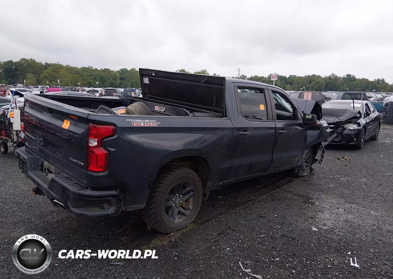 2021 Chevrolet Silverado 1500 4Wd Short Bed Custom Trail Boss VIN:1GCPYCEF2MZ392308 - 4