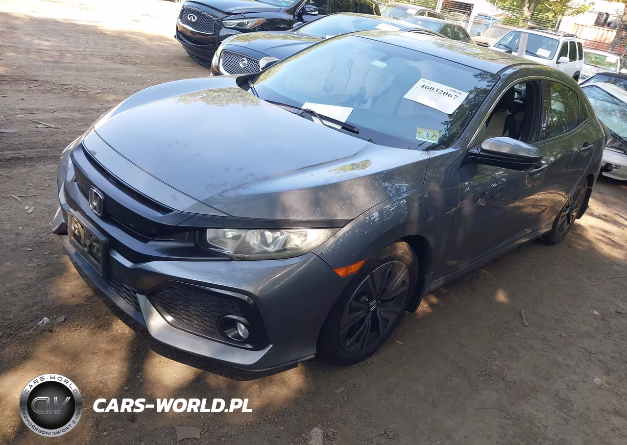 2017 Honda Civic Ex VIN:SHHFK7H55HU428610 - 2