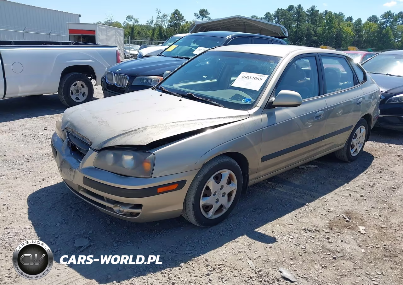 2005 Hyundai Elantra Gls-Gt VIN:KMHDN56D65U165685 - 2