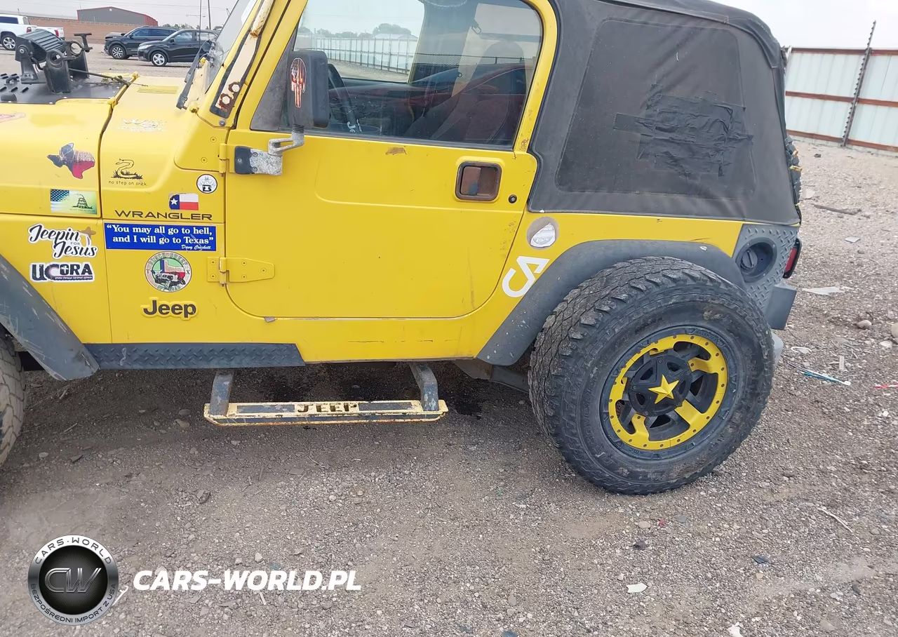2000 Jeep Wrangler Se VIN:1J4FA29P5YP783686 - 6
