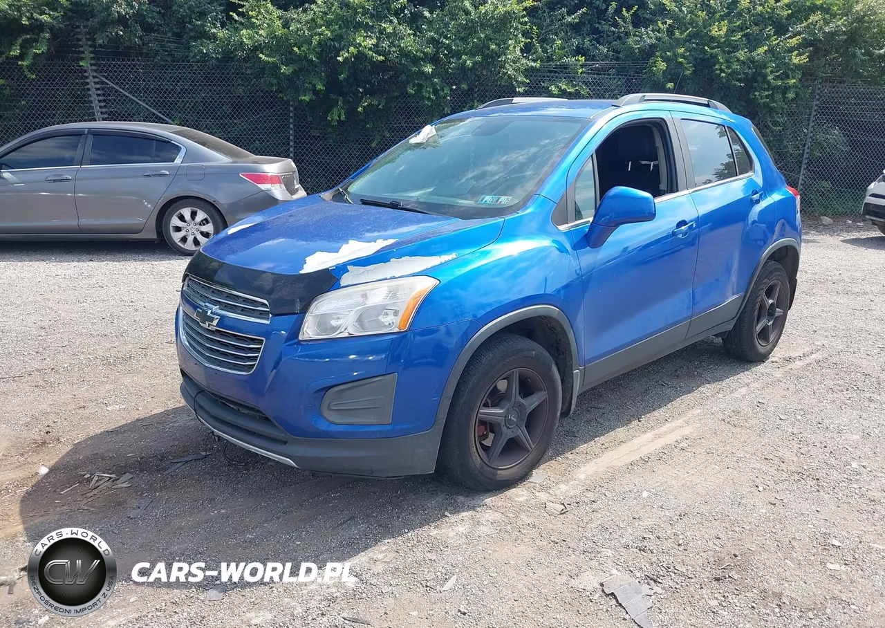 2016 Chevrolet Trax Lt VIN:KL7CJPSB0GB599186 - 2