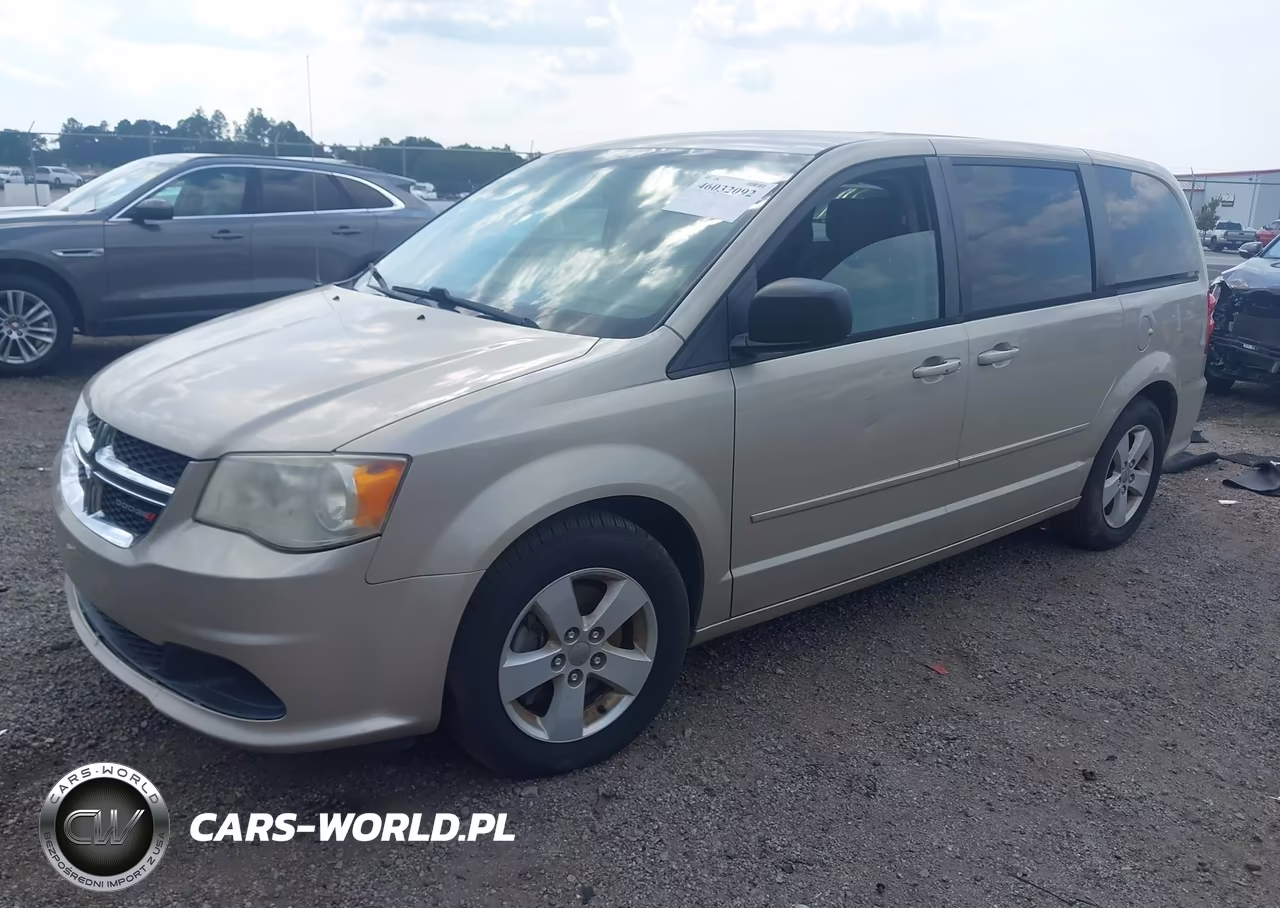 2013 Dodge Grand Caravan Se VIN:2C4RDGBG2DR740742 - 2