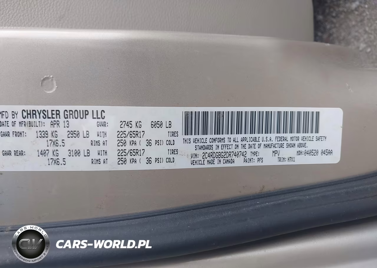 2013 Dodge Grand Caravan Se VIN:2C4RDGBG2DR740742 - 9